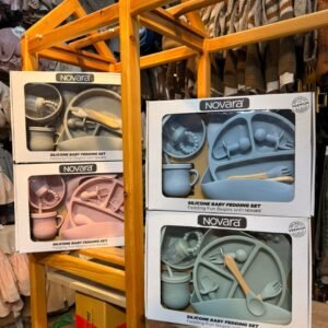 Pack assiette silicone 9 piéces